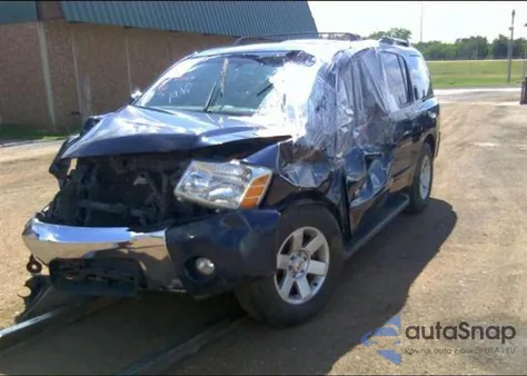 2006 Nissan Armada из США, поврежденный, VIN 5N1AA08A86N730860